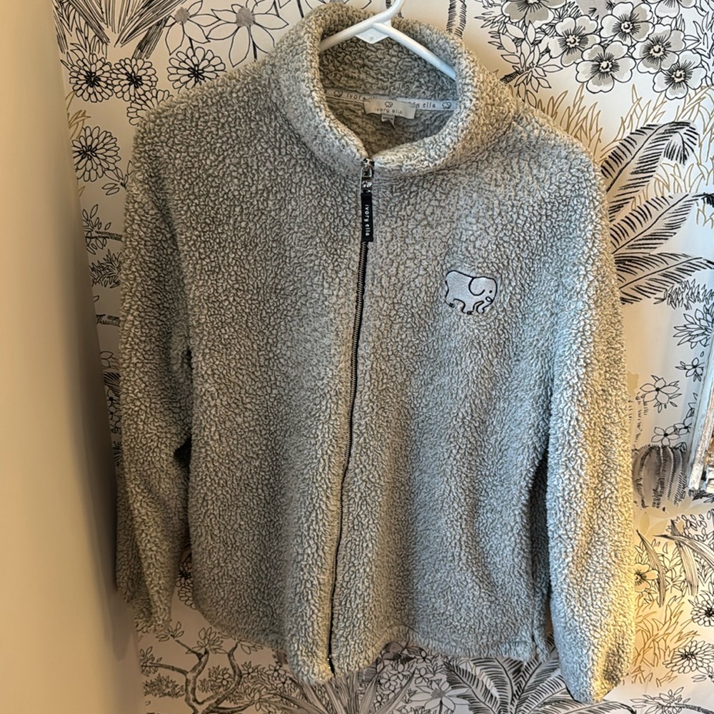 Ivory Ella Sherpa Jacket
